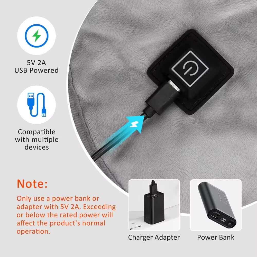 Electric Heating Shoulder Neck Pads Cervical Shawl Massager Cervical Brace Wrap Thermal Compress Relieve Fatigue Warm Back