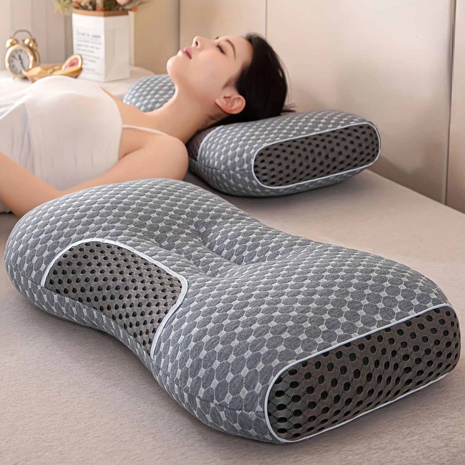 Orthopedic Neck Pillow – Better Sleep & Cervical Support