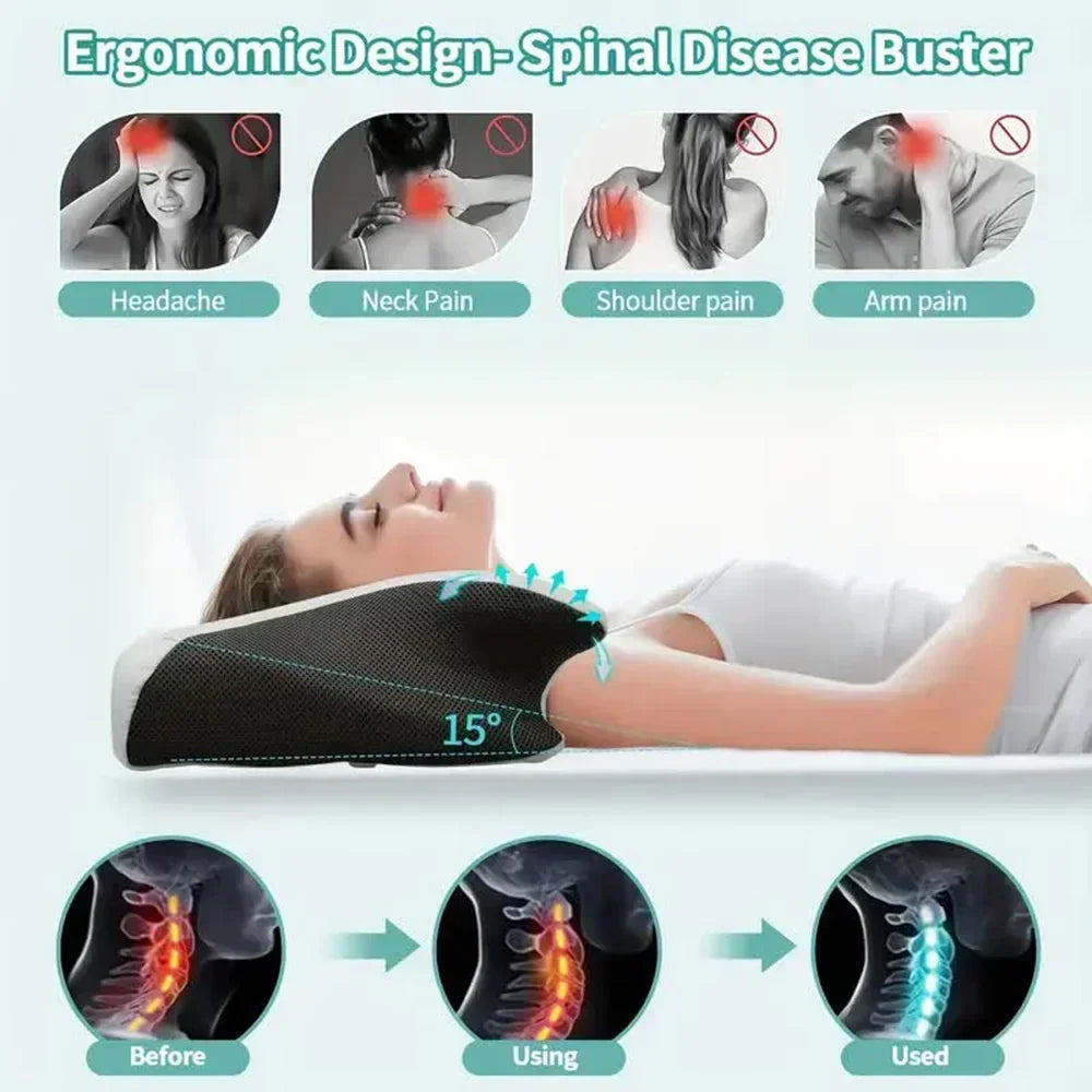 Butterfly Cervical Pillow – Ergonomic Support & Better Sleep