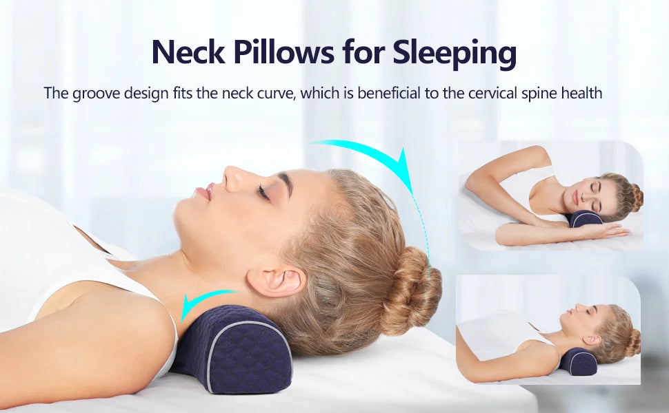 Orthopedic Neck Pillow – Superior Cervical Support & Better Sleep