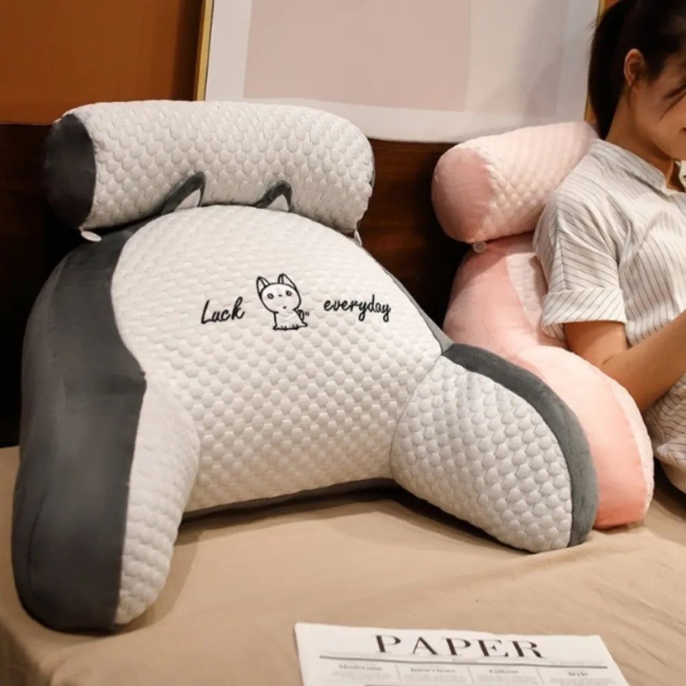 Adjustable Reading Pillow – Ergonomic Back Support & Comfort