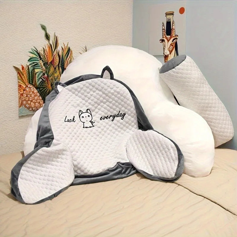 Adjustable Reading Pillow – Ergonomic Back Support & Comfort