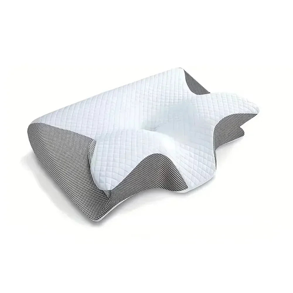 Ergonomic Memory Foam Pillow – Neck Pain Relief & Cervical Support