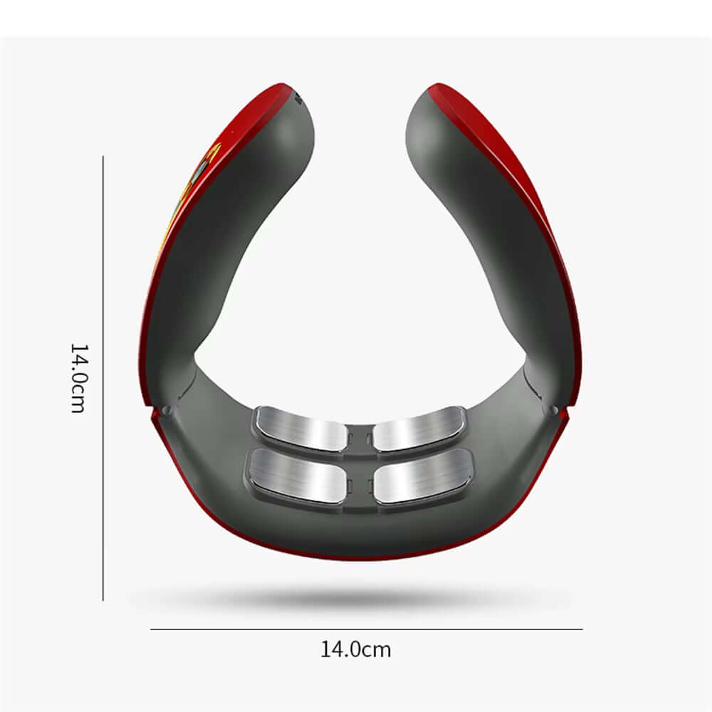 Smart Electric Massage Machine Neck and Shoulder Pulse Massager Kneading TENS Wireless Cervical Vertebra Relax Relief