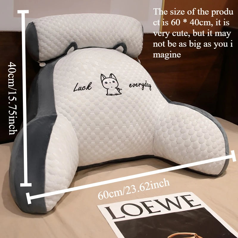 Adjustable Reading Pillow – Ergonomic Back Support & Comfort
