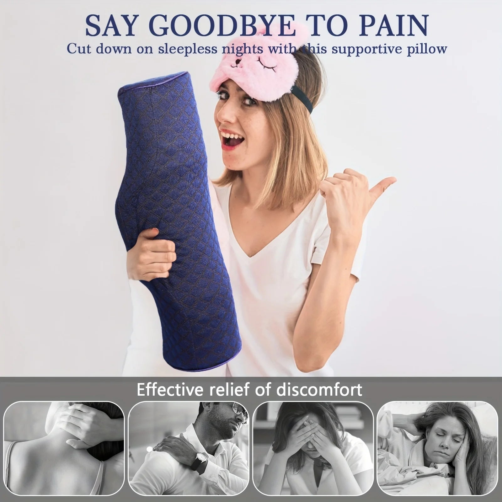 Orthopedic Neck Pillow – Superior Cervical Support & Better Sleep