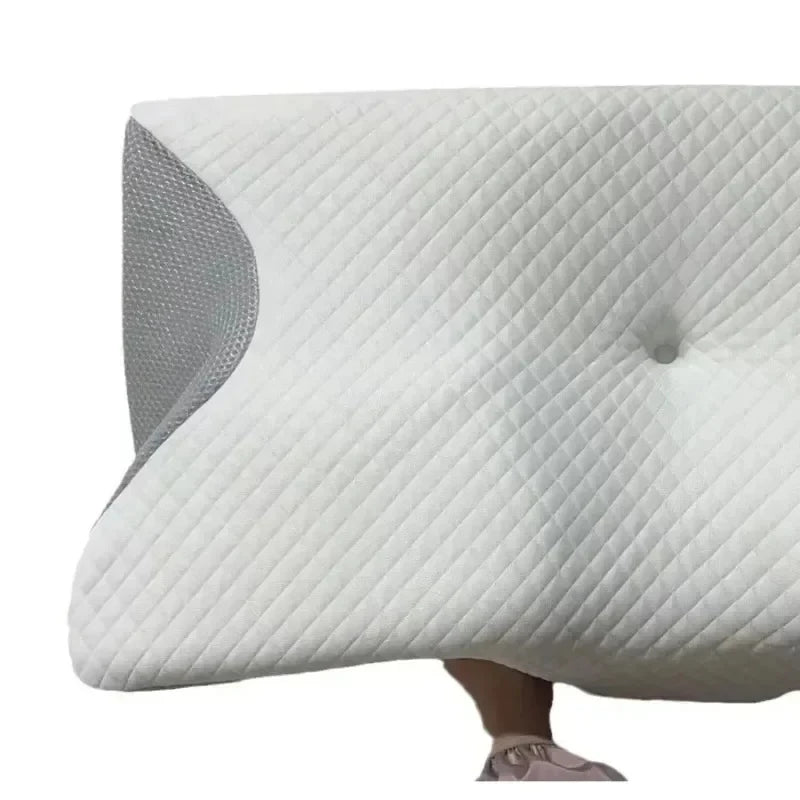 Ergonomic Memory Foam Pillow – Neck Pain Relief & Cervical Support
