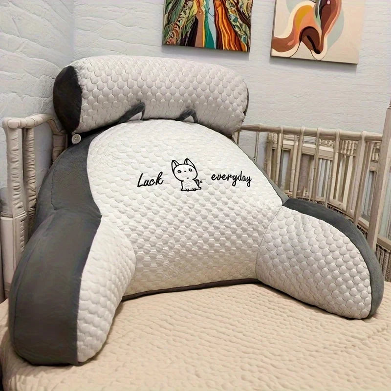 Adjustable Reading Pillow – Ergonomic Back Support & Comfort