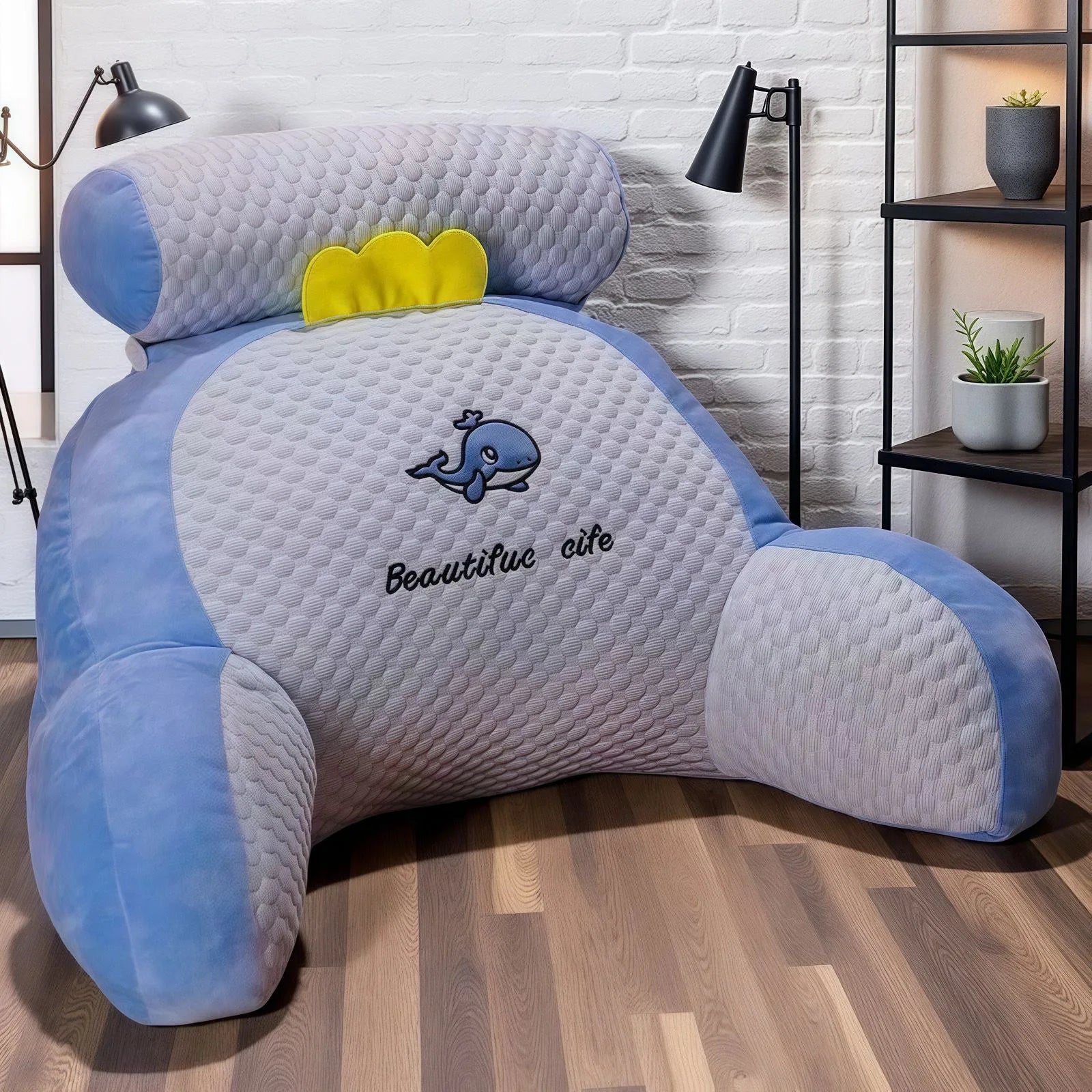 Adjustable Reading Pillow – Ergonomic Back Support & Comfort