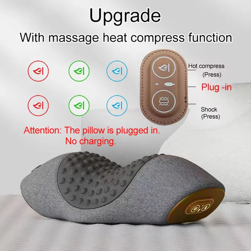 Ergonomic Memory Foam Pillow – Neck & Shoulder Support