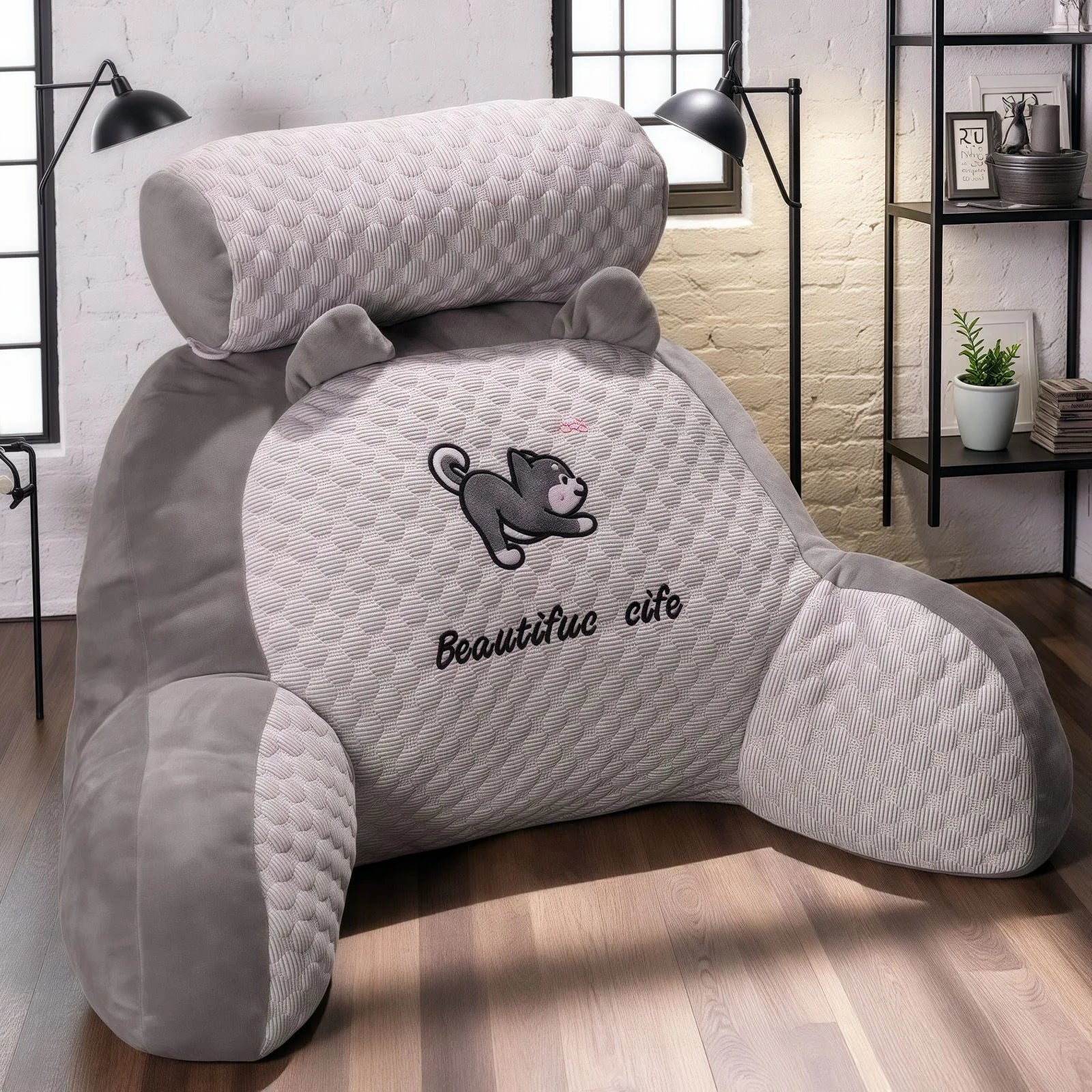 Adjustable Reading Pillow – Ergonomic Back Support & Comfort